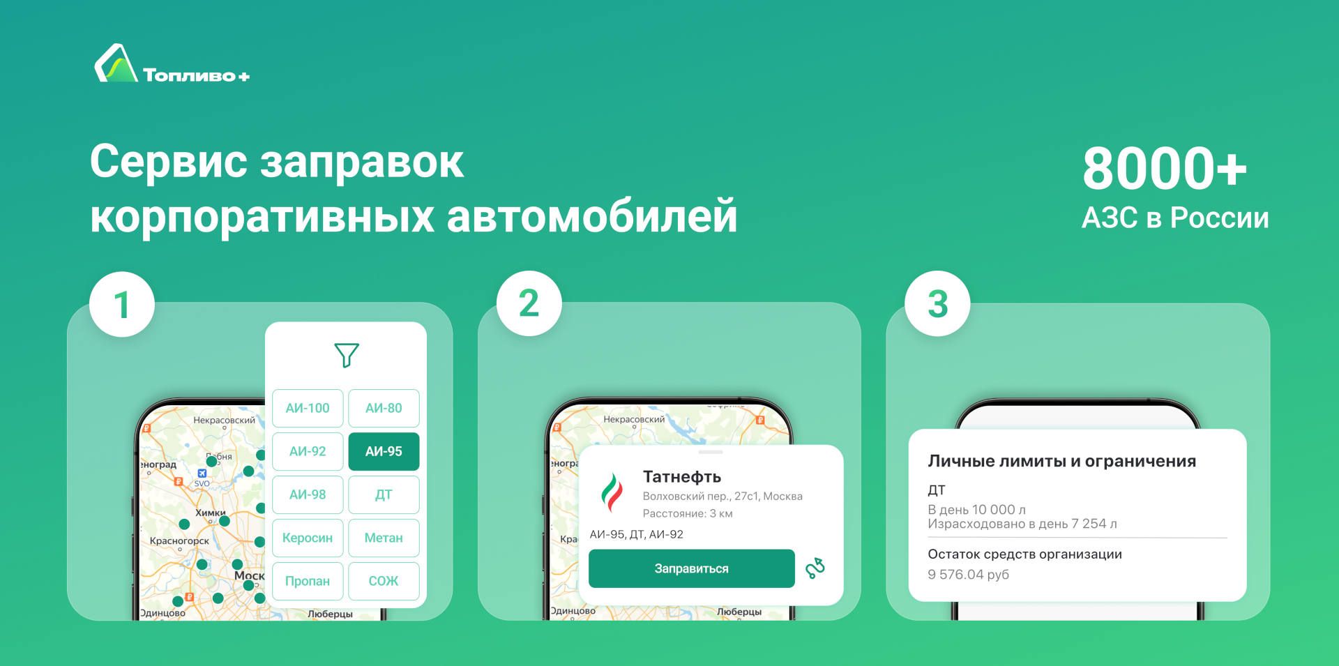 «КАМАЗ» запустил новый сервис для корпоративных автопарков Топливо+